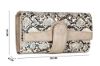 Picture of The Clownfish Coral Womens Wallet Clutch Ladies Purse with Card Holders (Beige)