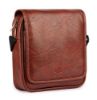 Picture of The Clownfish Vegan Leather | Leatherette |Tablet Sling Bag | Messenger Bag| Tablet bag| SLing bag|Messenger bag| (Tan)
