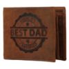 Picture of WildHorn® Best Dad Men's Leather Wallet