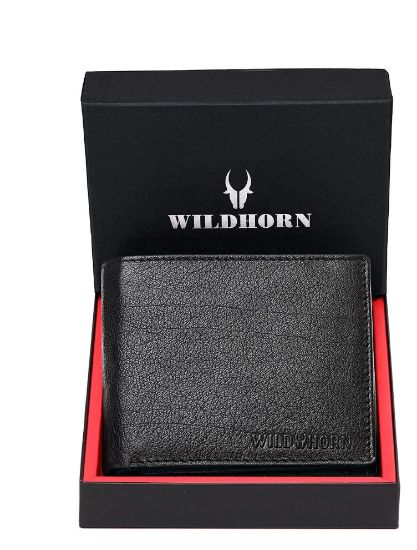 Picture of WildHorn Leather Men's Wallet (WH1173_Black)