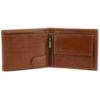 Picture of WildHorn Tan Leather Wallet for Men I 9 Card Slots I 2 Currency & Secret Compartments I 1 Zipper & 3 ID Card Slots