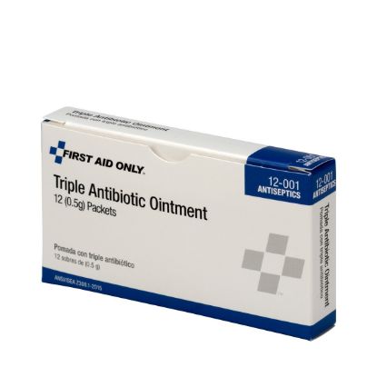 Picture of First Aid Only® Triple Antibiotic Ointment .5 Gm Part# - 12-001