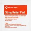 Picture of First Aid Only® Sting Relief Wipes Refill Part# - 19-002