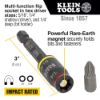 Picture of Klein Tools 3-In-1 Impact Flip Socket Part# - 32766