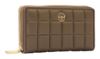 Picture of Eske Quilted Zip Around Wallet for Women, Taupe