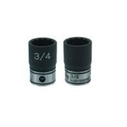 Picture of Grey Pneumatic 3/8" Drive X 12Mm Standard Duo-Socket - 12 Point Part# - 81112M