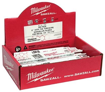 Picture of Milwaukee® Tool Super Sawzall Bld 6" 18 Part# - 48-01-7784