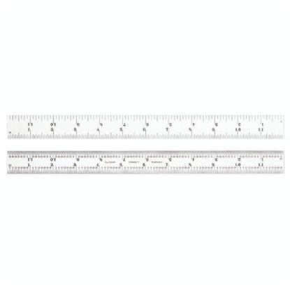 Picture of L.S. Starrett C604R-12 12" Rule Spr Te Part# - 52679