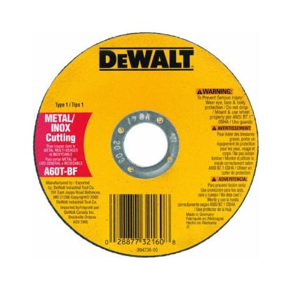 Picture of Dewalt® 3 X 1/16 X 1/4 A36T Part# - Dw8704