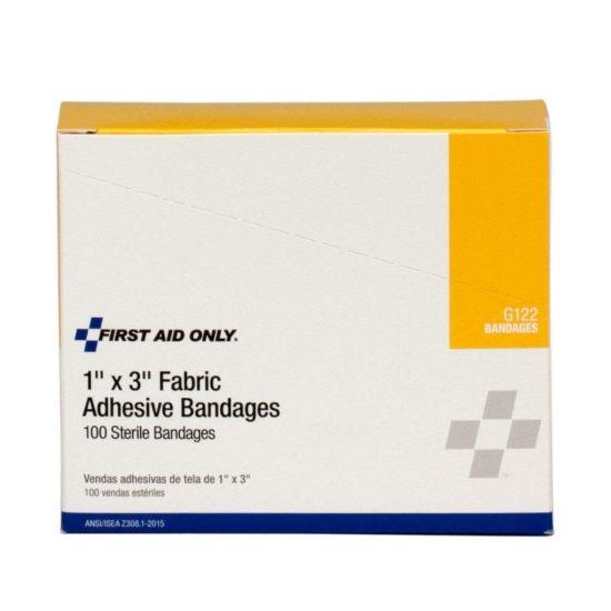 Picture of First Aid Only® Heavy Woven Fabric Bandages  2" X 3"  10Ct Part# - A177