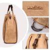 Picture of The Clownfish Ava Series Vegan Leather Beige Handbag and Shoulder Bag for Women