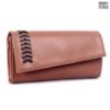Picture of THE CLOWNFISH Myra Collection Womens Wallet Clutch Ladies Purse Sling Bag with Card Slots (Apricot)