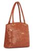 Picture of The Clownfish Synthetic 35 cms Ochre Messenger Bag (TCFWHBFL-GTOCR4)
