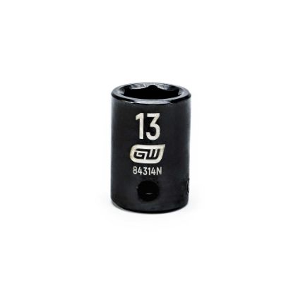 Picture of Gearwrench® 3/8" Drive 6 Point 13Mmstandard Impact Socket Part# - 84314N