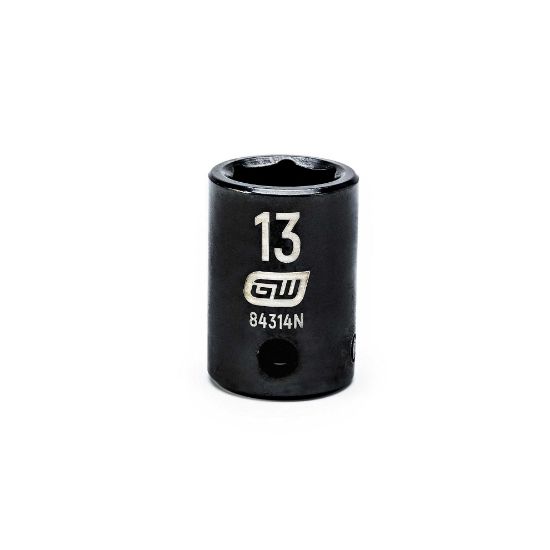 Picture of Gearwrench® 3/8" Drive 6 Point 13Mmstandard Impact Socket Part# - 84314N