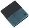 Picture of WildHorn Brown Leather Wallet for Men (Dark Brown & Blue)
