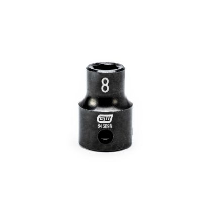 Picture of Gearwrench® 3/8" Drive 6 Point 8Mmstandard Impact Socket Part# - 84309N