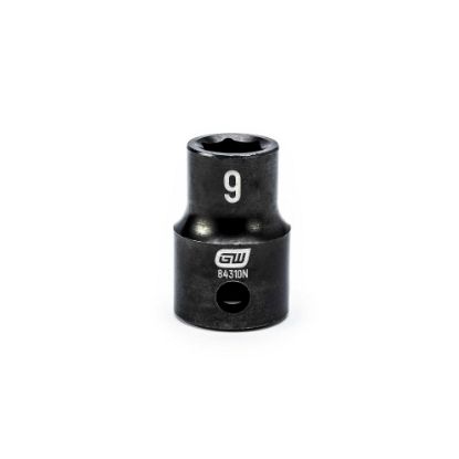 Picture of Gearwrench® 3/8" Drive 6 Point Stanimpact Met Socket 9Mm Part# - 84310N