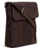 Picture of WildHorn Hunter Leather Messenger Bag (242) DIMENSION: L- 11inch H- 12.5inch W- 3inch (Brown)