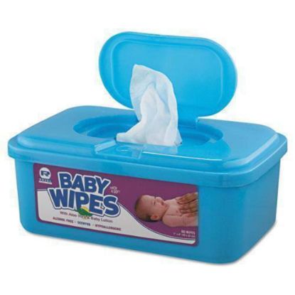 Picture of Royal Paper Rpprpbwu80 Wipes Aloe Baby Unscnt Tb Ct/960 Part# - Rpprpbwu80