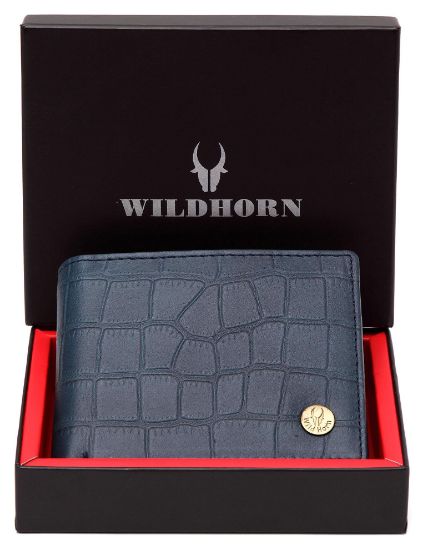 Picture of WildHorn Leather Wallet for Men I Ultra Strong Stitching I 2 Currency Compartments