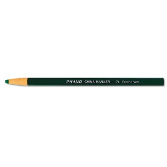 Picture of Dixon Ticonderoga 74 Green Phano China Marker Part# - 74