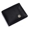 Picture of HAMMONDS FLYCATCHER Premium Leather Wallet for Men with Stylish Keychain Combo - Genuine Men's Wallet with 6 Card Slots, 2 Pockets, 1 Coin Pocket - Ideal Gift for Husband, Boyfriend and Father - Black