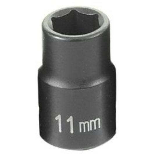 Picture of Grey Pneumatic 3/8" Drive X 11Mm Standard Part# - 1011M