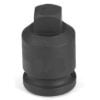 Picture of Grey Pneumatic 3/8" Drive X 1/4" Squaremale Pipe Plug Socket Part# - 1008Pp