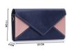 Picture of The Clownfish Asmi Collection Ladies Wallet Purse Sling Bag with Shoulder Belt (Navy Blue)