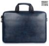 Picture of THE CLOWNFISH Zeus Faux Leather 15.6 inch Laptop Messenger Bag Briefcase (Blue)