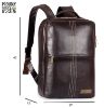 Picture of THE CLOWNFISH Lincoln 18 Liters 15.6 Inch Laptop Backpack for Men and Women (Umber Brown)
