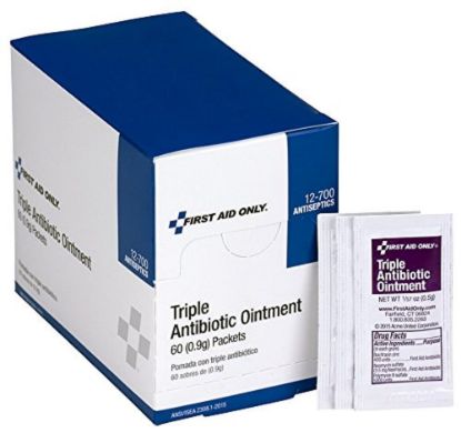 Picture of First Aid Only® 5-Gm. Foil Packet Tripleantibiotic Ointment Re Part# - 12-700