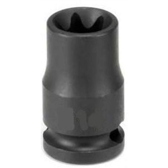 Picture of Grey Pneumatic 3/8" Drive X E8 Externalstar Impact Socket Part# - 1108Et