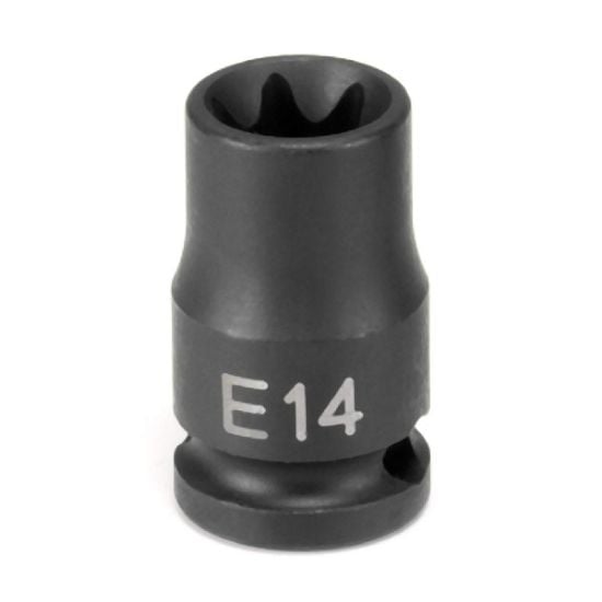 Picture of Grey Pneumatic 3/8" Drive X E14 External Star Impact Socket Part# - 1114Et