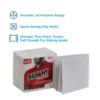 Picture of Brawny Brawny Prof D400 Cleaning Towels  Wht  65/Pk Part# - 20023