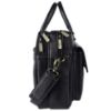 Picture of HAMMONDS FLYCATCHER Laptop Bag for Men - Genuine Leather Office Bag - Black Messenger Bag - Fits 14/15.6/16 Inch Laptop - Shoulder Bag for Travel - Executive Bag with Water Resistant - 1-Year Warranty