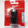 Picture of Milwaukee® Tool Shockwave 1/4" Hex Adapter Sq 1/2" Part# - 48-03-4410