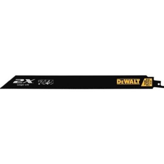 Picture of Dewalt® 12In 14/18Tpi 2X Metal Recip Bld-100Pk Part# - Dwa41812B