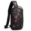 Picture of THE CLOWNFISH Unisex Travel Crossbody Sling Bag Chest Pack with USB charging (Camouflage)