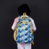 Picture of THE CLOWNFISH Scholastic Series Printed Polyester 30 L School Standard Backpack With Pencil/Staionery Pouch School Bag Daypack Picnic Bag For School Going Boys & Girls Age 8-10 Years (Light Blue)