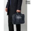 Picture of THE CLOWNFISH Faux Leather 15.6 inch Laptop Messenger Bag Briefcase Laptop Bag (Black)