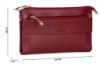 Picture of The Clownfish Priscilla Collection Womens Wallet Clutch Sling Bag Ladies Purse with Multiple Card Holders (Maroon)
