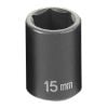 Picture of Grey Pneumatic 3/8" Drive X 15Mm Standard Part# - 1015M