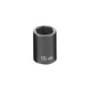 Picture of Grey Pneumatic 3/8" Drive X 15Mm Standard Part# - 1015M