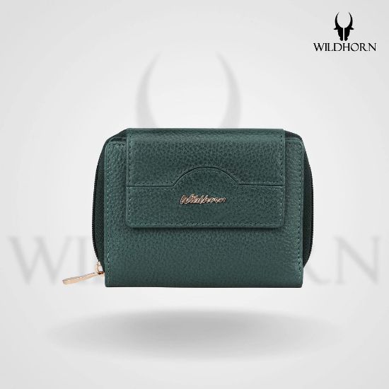 Picture of WildHorn Ladies Leather Purse… (Green)