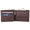 Picture of WildHorn Brown Leather Men's Wallet and Blue Safiano Card Case (WH1173)