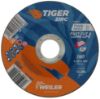 Picture of Weiler® 4-1/2 X 045 Tiger Zirc Ty27 C-O Whl   7/8 Ah Part# - 58020