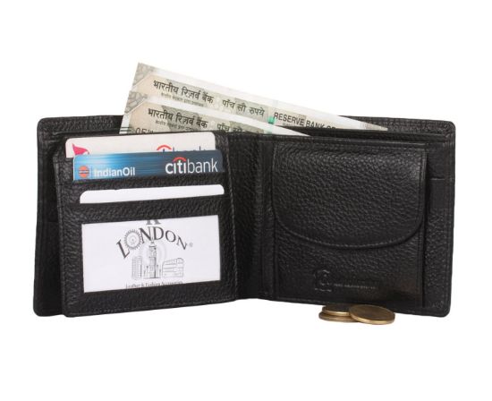 Picture of K London Men's Wallet (Black) (2004_blk)