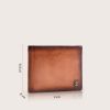 Picture of eske Nix Genuine Leather Mens Bifold Wallet - Textured Pattern - 5 Card Holders